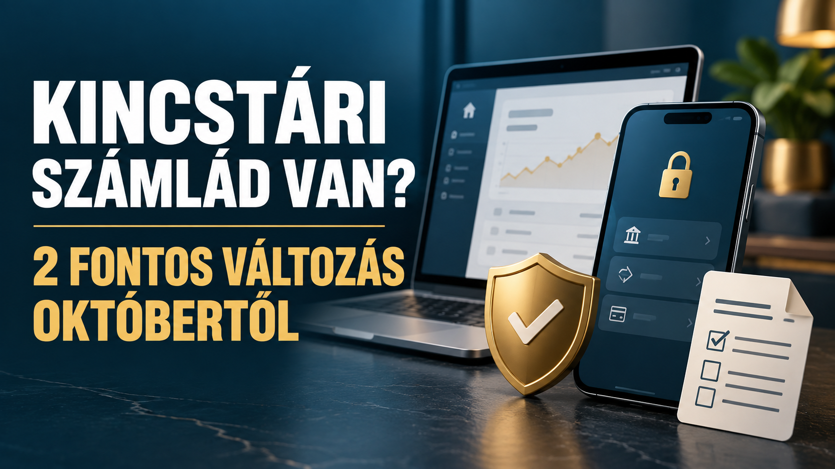 Kincstári számlád van? Két fontos változás októbertől