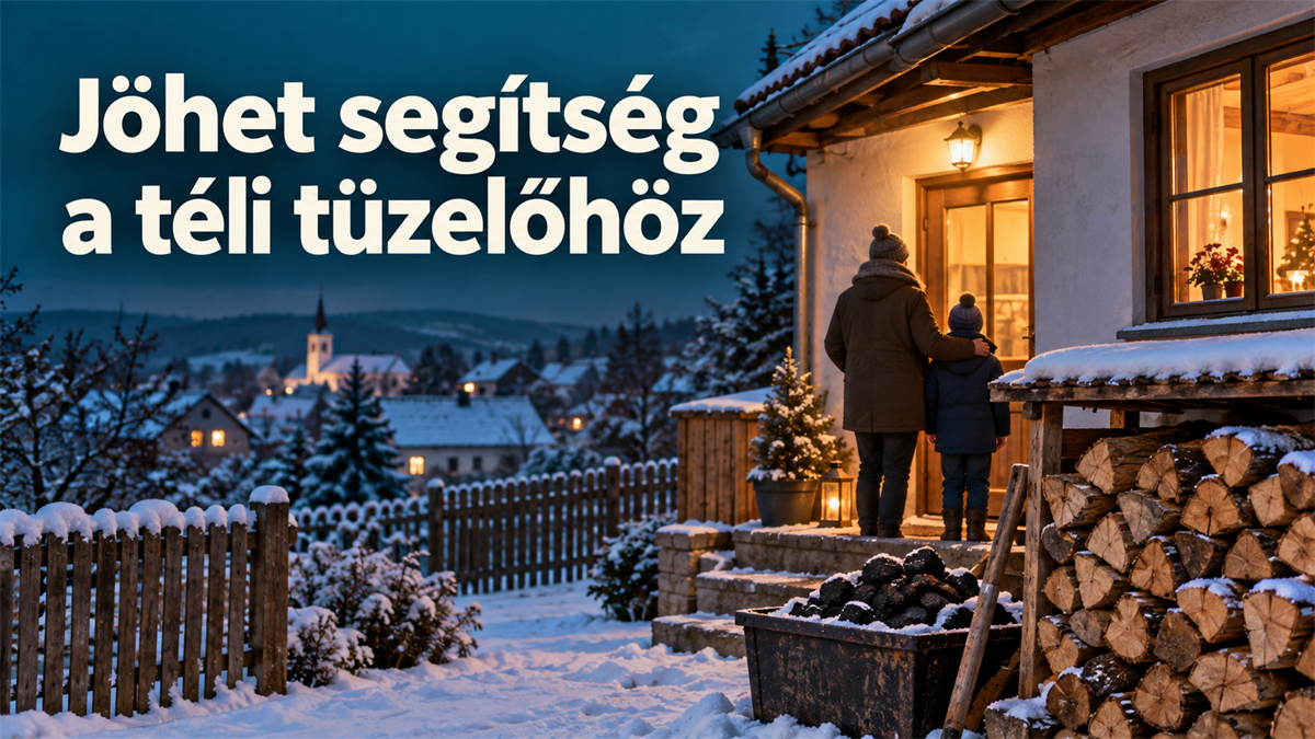 Szociális célú téli tüzelőanyag-támogatás családi otthonhoz